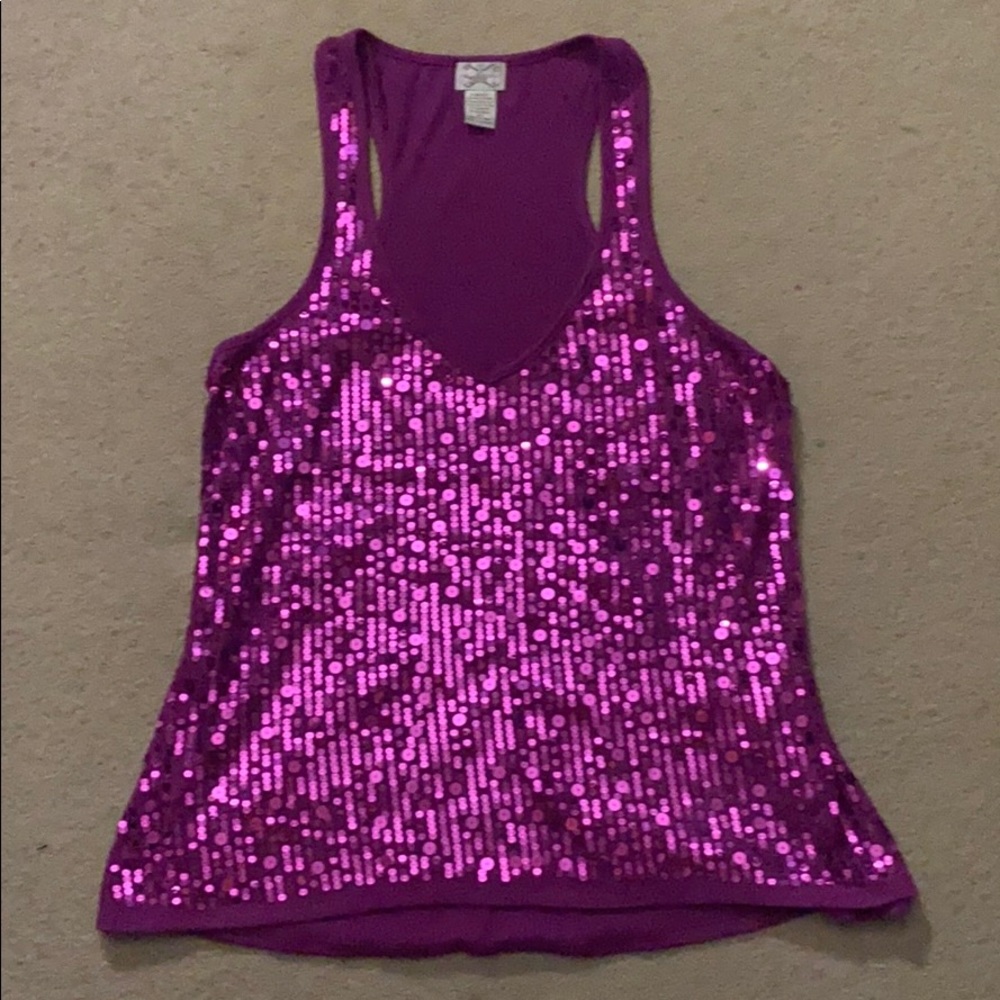 Sequins tank